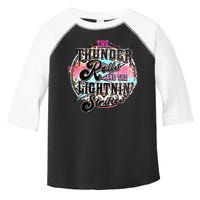 The Thunder And The Lightning Western Rolls And Strikes Toddler Fine Jersey T-Shirt