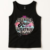 The Thunder And The Lightning Western Rolls And Strikes Tank Top