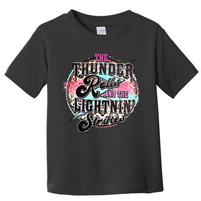 The Thunder And The Lightning Western Rolls And Strikes Toddler T-Shirt