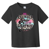 The Thunder And The Lightning Western Rolls And Strikes Toddler T-Shirt
