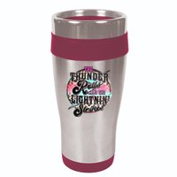 The Thunder And The Lightning Western Rolls And Strikes 16oz Travel Tumbler