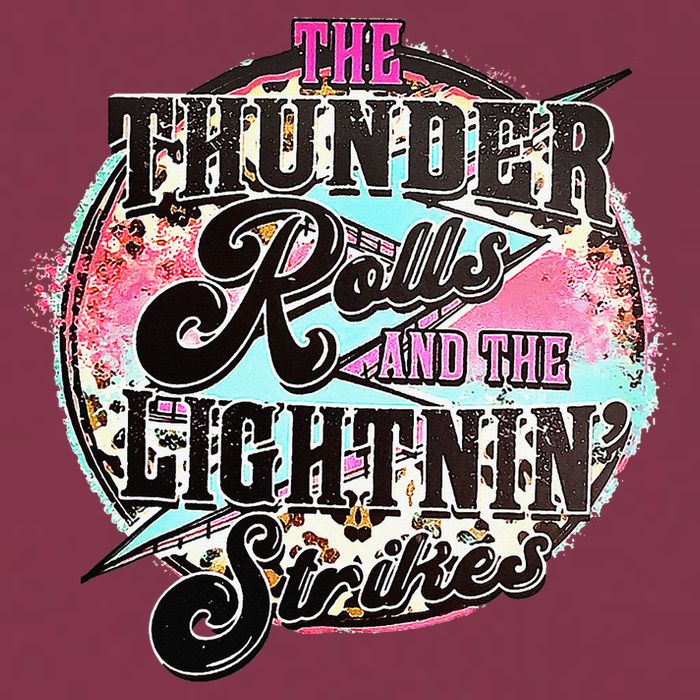 The Thunder And The Lightning Western Rolls And Strikes 16oz Travel Tumbler
