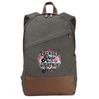 The Thunder And The Lightning Western Rolls And Strikes Cotton Canvas Backpack