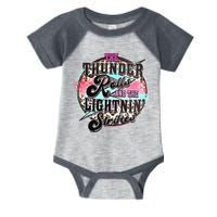 The Thunder And The Lightning Western Rolls And Strikes Infant Baby Jersey Bodysuit