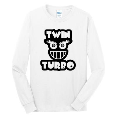 Twin Turbo Awesome Car Lover Tall Long Sleeve T-Shirt