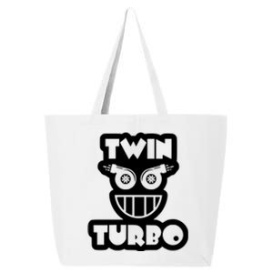 Twin Turbo Awesome Car Lover 25L Jumbo Tote