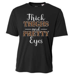 Thick Thighs and Pretty Eyes Cooling Performance Crew T-Shirt