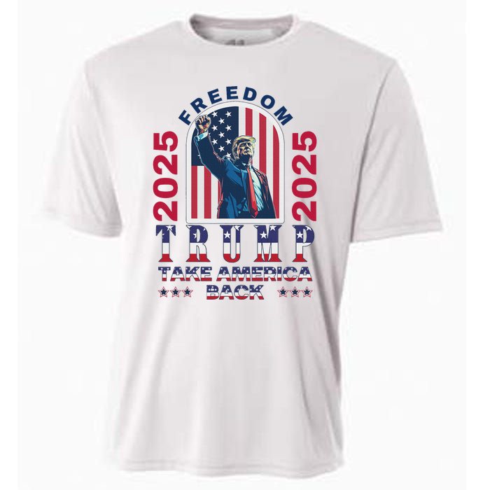 Trump Take America Back 2024  Freedom And Safety Cooling Performance Crew T-Shirt