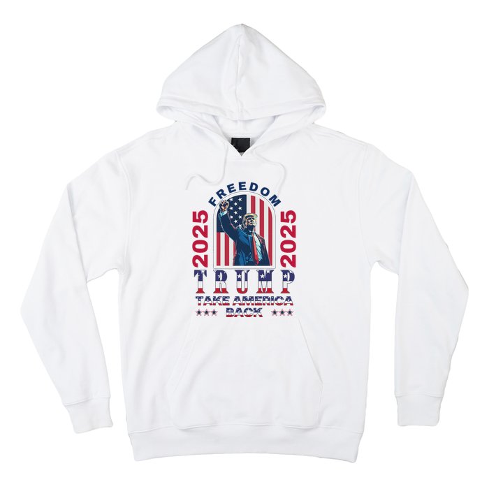 Trump Take America Back 2024  Freedom And Safety Hoodie