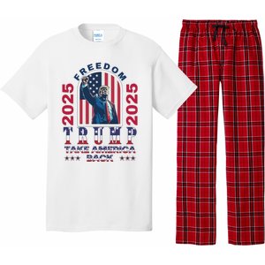 Trump Take America Back 2024  Freedom And Safety Pajama Set