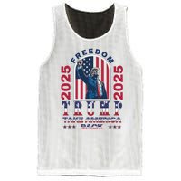 Trump Take America Back 2024  Freedom And Safety Mesh Reversible Basketball Jersey Tank