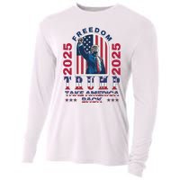 Trump Take America Back 2024  Freedom And Safety Cooling Performance Long Sleeve Crew