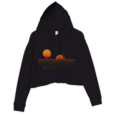 Tatooine Crop Fleece Hoodie