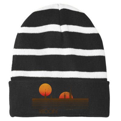 Tatooine Striped Beanie with Solid Band