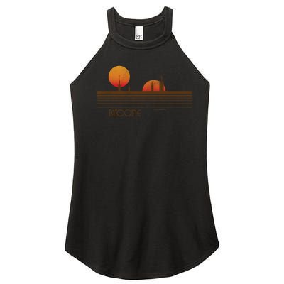 Tatooine Women's Perfect Tri Rocker Tank