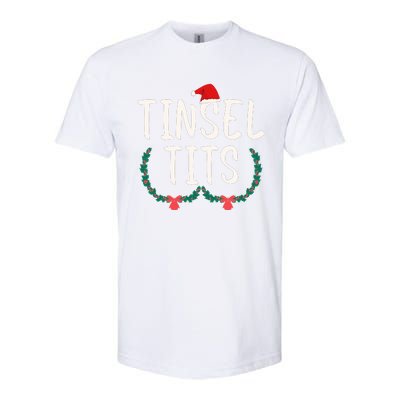 Tinsel Tits And Jingle Balls Softstyle® CVC T-Shirt