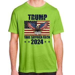 Trump Take America Back 2024 Adult ChromaSoft Performance T-Shirt