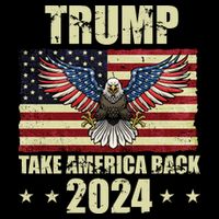 Trump Take America Back 2024 Bucket Hat