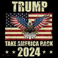 Trump Take America Back 2024 Ladies Essential Flowy Tank