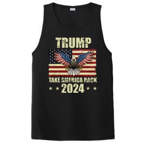 Trump Take America Back 2024 PosiCharge Competitor Tank