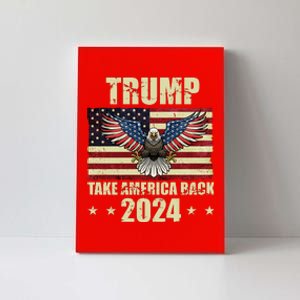 Trump Take America Back 2024 Canvas