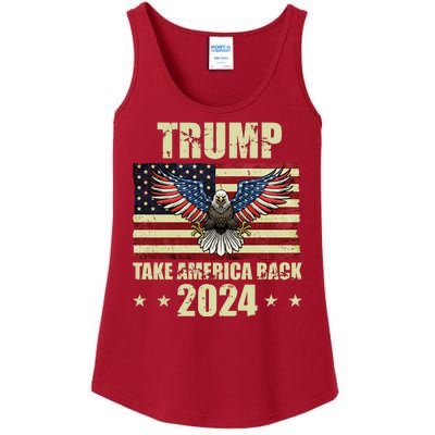 Trump Take America Back 2024 Ladies Essential Tank