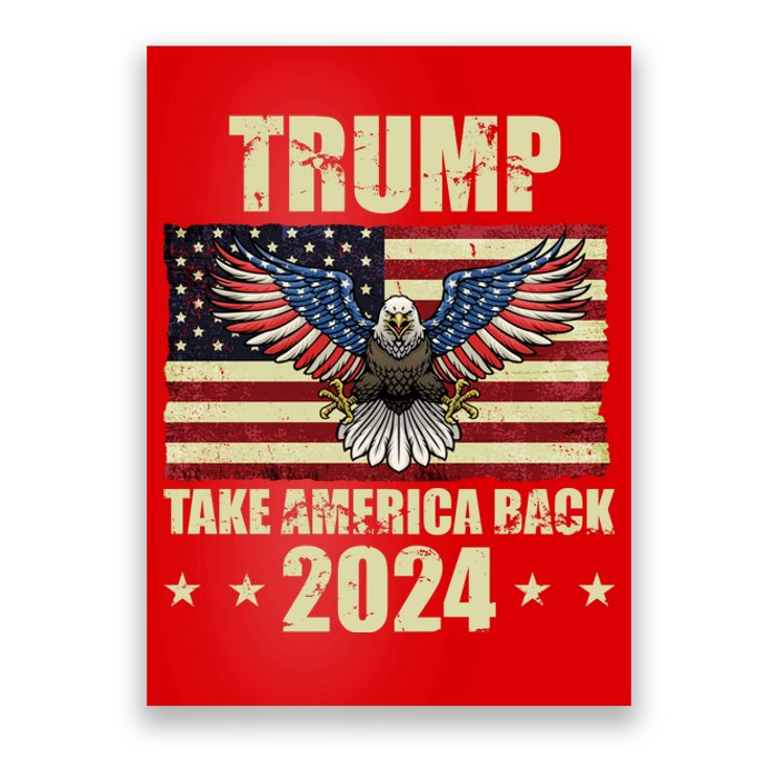 Trump Take America Back 2024 Poster