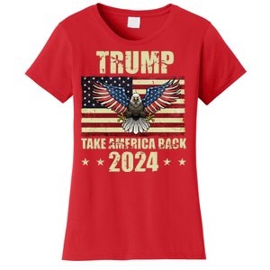 Trump Take America Back 2024 Women's T-Shirt