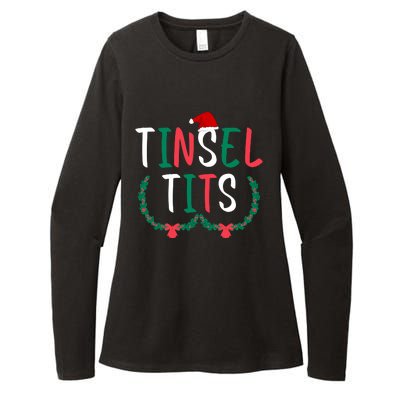 Tinsel Tits And Jingle Balls Womens CVC Long Sleeve Shirt