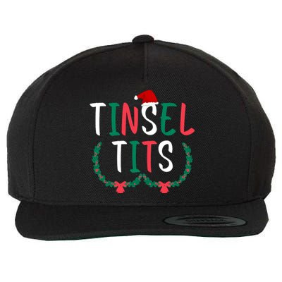 Tinsel Tits And Jingle Balls Wool Snapback Cap