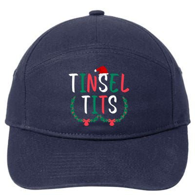 Tinsel Tits And Jingle Balls 7-Panel Snapback Hat