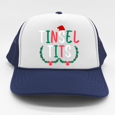 Tinsel Tits And Jingle Balls Trucker Hat