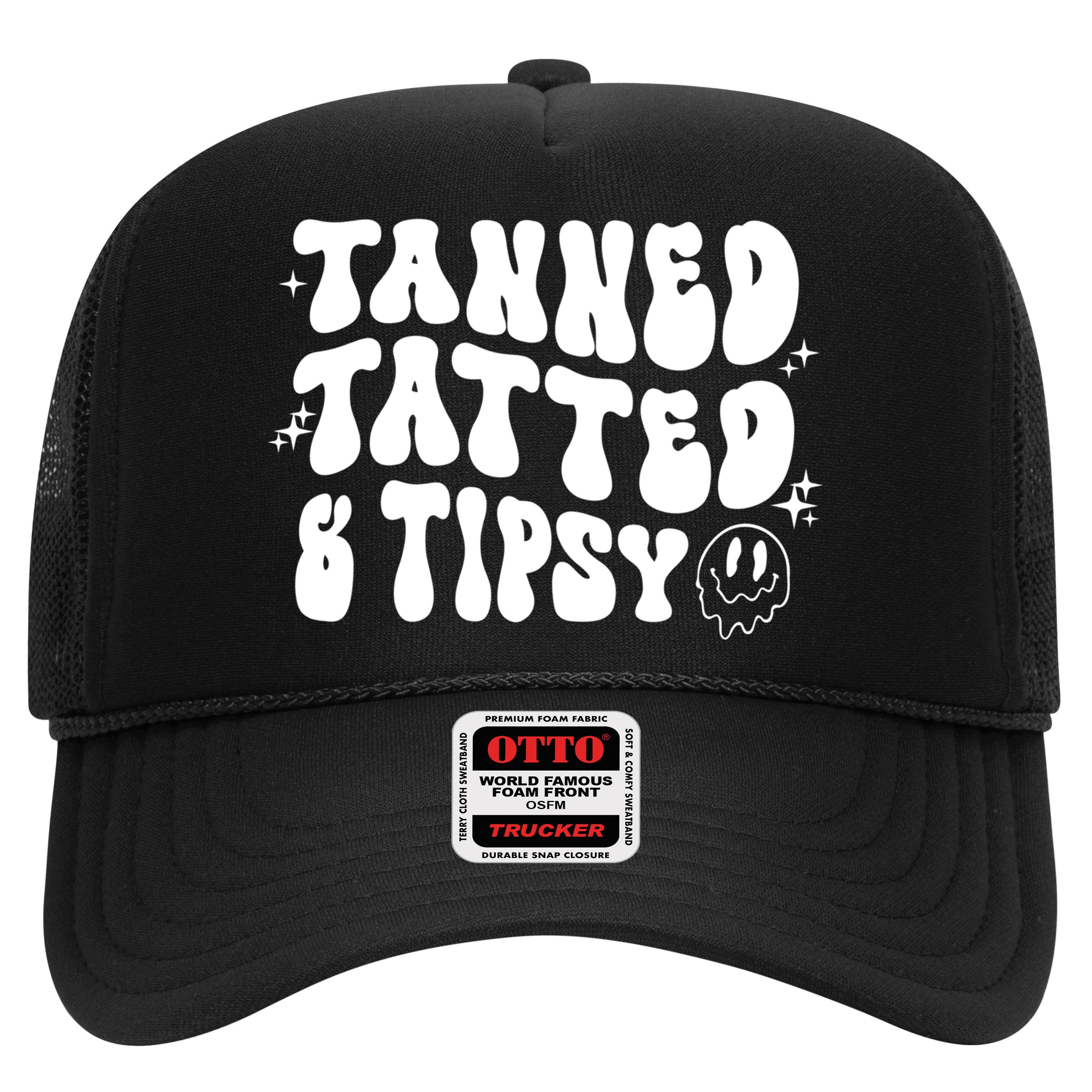 Tanned Tatted And Tipsy Trendy Beach Summer Vacation Great Gift Hat