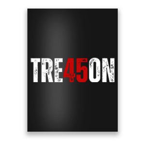 Tre45on Treason Anti Trump Impeach Trump F Trump 86 45 Gift Poster