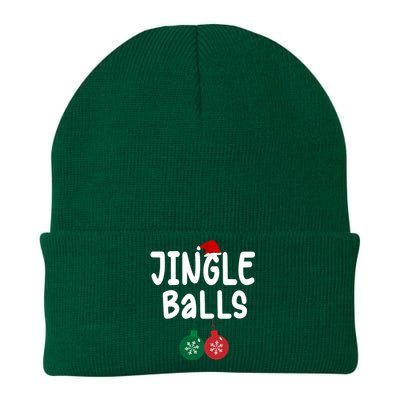 Tinsel Tits And Jingle Balls Knit Cap Winter Beanie