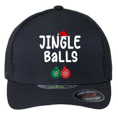 Tinsel Tits And Jingle Balls Flexfit Unipanel Trucker Cap