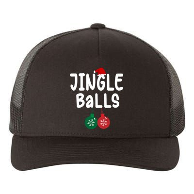 Tinsel Tits And Jingle Balls Yupoong Adult 5-Panel Trucker Hat