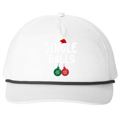 Tinsel Tits And Jingle Balls Snapback Five-Panel Rope Hat