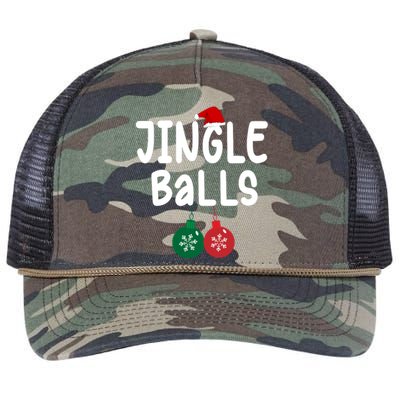 Tinsel Tits And Jingle Balls Retro Rope Trucker Hat Cap