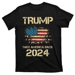 Trump Take America Back 2014 Stars and Stripes American Flag  T-Shirt