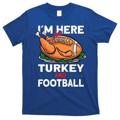 Thanksgiving Turkey And Football Great Gift T-Shirt