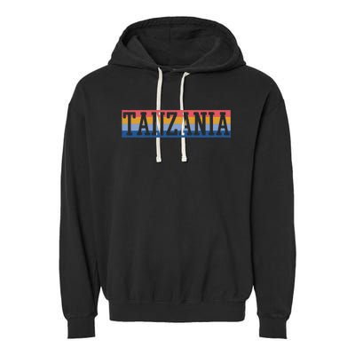 Tanzania Tanzanian African Garment-Dyed Fleece Hoodie