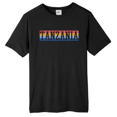 Tanzania Tanzanian African Tall Fusion ChromaSoft Performance T-Shirt