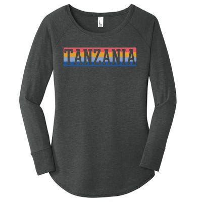 Tanzania Tanzanian African Women's Perfect Tri Tunic Long Sleeve Shirt