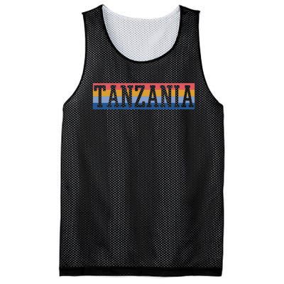 Tanzania Tanzanian African Mesh Reversible Basketball Jersey Tank