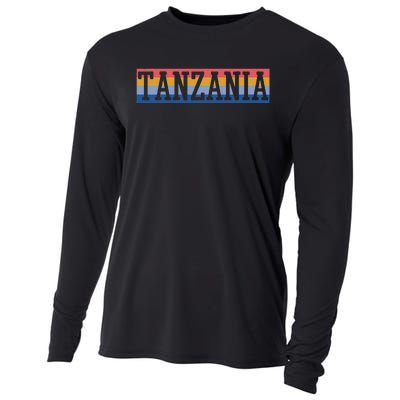 Tanzania Tanzanian African Cooling Performance Long Sleeve Crew