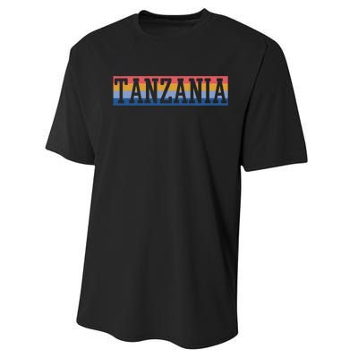 Tanzania Tanzanian African Performance Sprint T-Shirt