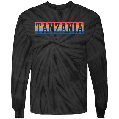 Tanzania Tanzanian African Tie-Dye Long Sleeve Shirt