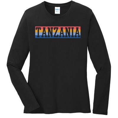 Tanzania Tanzanian African Ladies Long Sleeve Shirt