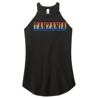 Tanzania Tanzanian African Women’s Perfect Tri Rocker Tank